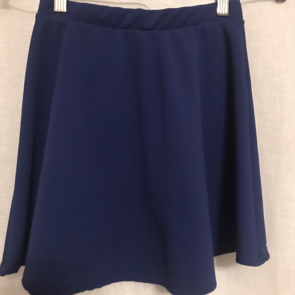 Blue Circle Skirt